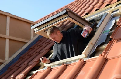 Pose de fenêtres de toit Velux à Corent